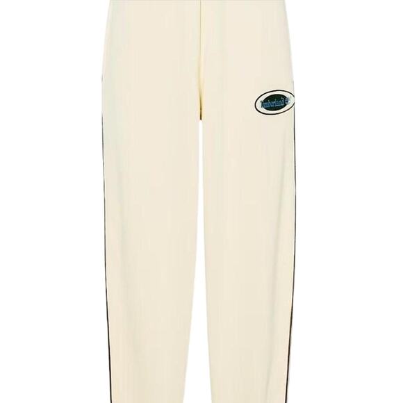 Timberland Men Cream Oval Logo Sweatpants - Size: XXL - Picture 4 of 6